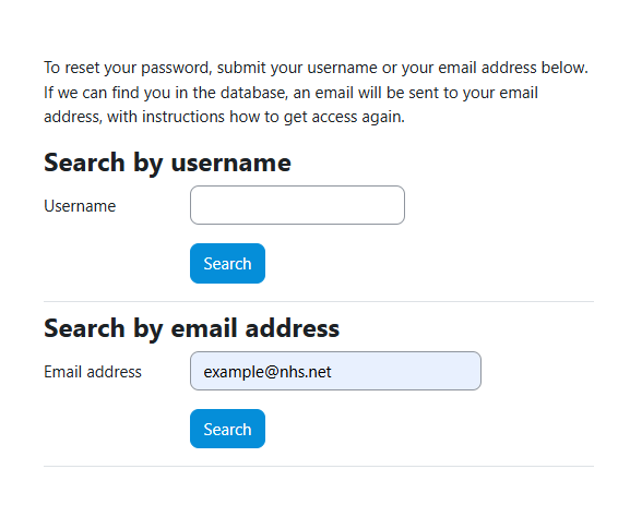 CA login screenshot example